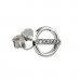 Silberdream SilberDream Glitzer Ohrstecker Rund Zirkonia weiß 925 Silber Ohrring GSO509W Exklusivangebot