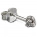 Silberdream SilberDream Ohrstecker Knoten 925 Sterling Silber Ohrring SDO8214J Saisonschlussverkauf