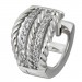 Silberdream SilberDream Creole Geflecht Zirkonia weiß 925 Sterling Silber Damen SDO4412W Cyber Monday