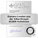 Silberdream SilberDream Creole Triple Zirkonia weiß 925 Sterling Silber Damen SDO4367W Weihnachtsangebot