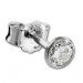 Silberdream SilberDream Ohrringe Zirkonia weiß 3mm 925 Silber Ohrstecker SDO9203W Vatertagsangebot