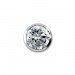 Silberdream SilberDream Ohrringe Zirkonia weiß 3mm 925 Silber Ohrstecker SDO9203W Vatertagsangebot