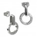 Silberdream SilberDream Glitzer Ohrstecker Circle Zirkonia weiß 925 Silber Ohrring GSO508W Zeitlich begrenztes Angebot