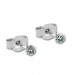 Silberdream SilberDream Ohrstecker 3er Set Zirkonia weiß 925 Silber Ohrring SDS813W Bestseller