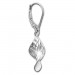 Silberdream SilberDream Ohrhänger Twisted diamantiert 925er Silber Damen Ohrring SDO4319J Tägliche Deals