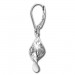 Silberdream SilberDream Ohrhänger Twisted diamantiert 925er Silber Damen Ohrring SDO4319J Tägliche Deals
