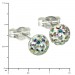 Silberdream SilberDream Ohrstecker Halbkugel kristall Glitzer Kristalle GSO221Z Tiefpreis