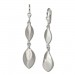 Silberdream SilberDream Ohrringe Tropfen matt 925 Silber Ohrschmuck SDO346J