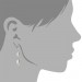 Silberdream SilberDream Ohrringe Tropfen matt 925 Silber Ohrschmuck SDO346J Super Sparpreis