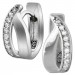 Silberdream SilberDream Creole Basic Zirkonia weiß 925 Sterling Silber Damen SDO4324W Nur noch ein Tag übrig
