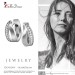 Silberdream SilberDream Creole Basic Zirkonia weiß 925 Sterling Silber Damen SDO4324W Nur noch ein Tag übrig