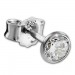 Silberdream SilberDream Ohrringe Zirkonia weiß 4mm 925 Silber Ohrstecker SDO9204W Fabrikladen