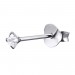 Silberdream SilberDream Ohrstecker Zirkonia Viereck 2mm weiß 925 Silber SDO8501W 50% Rabatt für begrenzte Zeit