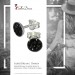 Silberdream SilberDream Ohrring Rund schwarz 925er Silber Ohrstecker GSO252S Schlussverkauf