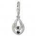Silberdream SilberDream Ohrhänger Glamour Zirkonia schwarz Ohrring 925er SDO522S Fabrik Onlineshop
