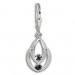 Silberdream SilberDream Ohrhänger Glamour Zirkonia schwarz Ohrring 925er SDO522S Fabrik Onlineshop