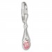 Silberdream SilberDream Ohrhänger Stein rosa Ohrring 925 Silber SDO514A Großer Ausverkauf