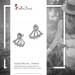 Silberdream SilberDream Ohrstecker Dangle Ear Cuff Zirkonia weiß 925 Silber Ohrringe GSO438W Flash Sale