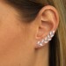 Silberdream SilberDream Ear Cuff Ranke Zirkonia Ohrringe Ohrklemme 925 Silber GSO429W Online Shopping