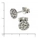 Silberdream SilberDream Ohrring Rund weiß 925er Silber Ohrstecker GSO252W Preisnachlass