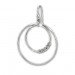 Silberdream SilberDream Ohrhänger Doppelringe 925 Sterling Silber Damen Ohrringe SDO6700J Muttertagsangebot