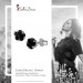 Silberdream SilberDream Ohrringe Blume 6mm Zirkonia schwarz Silber Ohrstecker SDO736S Neueste Mode