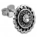 Silberdream SilberDream Ohrstecker Ornament Zirkonia weiß 925er Silber Damen SDO8517W Neuheiten