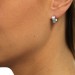 Silberdream SilberDream Creole Glanz eckig 925 Sterling Silber Ohrring SDO347S Tägliche Deals