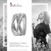 Silberdream SilberDream Ring Bandring gedreht Zirkonia weiß Gr.62 aus 925er Silber SDR411W62 Neueste Stile