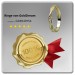 Silberdream GoldDream Gold Ring Twisted Gr.54 Zirkonia weiß 333er Gelbgold GDR540Y54 Kostenloser Versand international