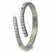 Silberdream GoldDream Gold Ring Gr.56 Line Zirkonia weiß 333er Weißgold GDR524J56