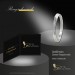 Silberdream GoldDream Gold Ring Gr.60 Swing Zirkonia weiß 333er Weißgold GDR523J60 Günstig kaufen