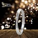 Silberdream GoldDream Gold Ring Gr.54 Swing Zirkonia weiß 333er Weißgold GDR523J54 Versandkostenfrei