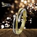 Silberdream GoldDream Gold Ring Boho zweifarbig Zirkonia Gr.56 333er Gold GDR532T56 Black Friday