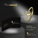 Silberdream GoldDream Gold Ring Blatt Zirkonia weiß Gr.56 333er Gelbgold GDR506Y56 Osterangebot