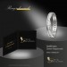 Silberdream GoldDream Gold Ring Gr.54 Zirkonia weiß 333er Weißgold GDR520J54 Valentinstagsangebot