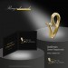 Silberdream GoldDream Gold Ring Wave Zirkonia Gr.54 333er Gelbgold GDR531Y54 Neueste Mode