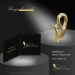 Silberdream GoldDream Gold Ring Wave Zirkonia Gr.60 333er Gelbgold GDR531Y60 Blitzangebot
