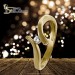 Silberdream GoldDream Gold Ring Wave Zirkonia Gr.60 333er Gelbgold GDR531Y60 Blitzangebot
