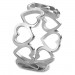 Silberdream SilberDream Ring Herzen Gr. 54 Sterling 925er Silber SDR400J54