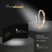 Silberdream GoldDream Gold Ring Gr.60 Line Zirkonia weiß 333er Roségold GDR524E60 Wochenangebot
