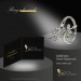 Silberdream GoldDream Gold Ring Gr.58 Ranke Zirkonia 333er Weißgold GDR515J58 Riesige Rabatte