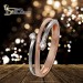 Silberdream GoldDream Gold Ring Boho zweifarbig Zirkonia Gr.60 333er Rosegold GDR532E60 Begrenzt auf 3 Tage