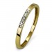 Silberdream GoldDream Gold Ring Zirkonia weiß Gr.54 333er Gelbgold GDR502Y54