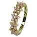 Silberdream GoldDream Gold Ring Blumen Gr.56 Zirkonia rosa 333er Gelbgold GDR544Y56