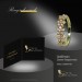 Silberdream GoldDream Gold Ring Blumen Gr.56 Zirkonia rosa 333er Gelbgold GDR544Y56 Auslauf