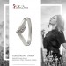 Silberdream SilberDream Ring Wave Zirkonia weiß Gr.58 aus 925er Silber SDR421W58 Kostenloser Versand