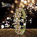 Silberdream GoldDream Gold Ring Blumen Gr.58 Zirkonia rosa 333er Gelbgold GDR544Y58 Online Shopping