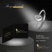 Silberdream GoldDream Gold Ring Blatt Zirkonia weiß Gr.58 333er Weißgold GDR506J58 Exklusivangebot