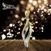Silberdream GoldDream Kettenanhänger Wellen Zirkonia 333 Gold Anhänger Echtschmuck GDH501Y Valentinstagsangebot